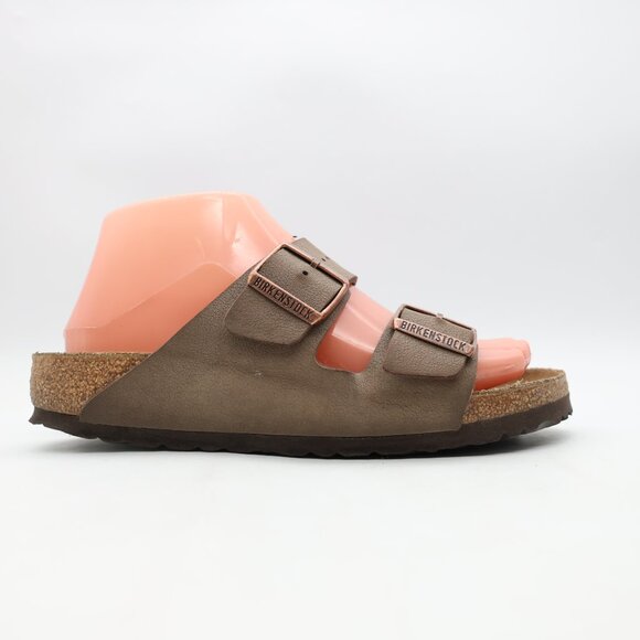 Birkenstock Arizona Mocha Birko-Flor Women's Size EU 37 US 6 Sandals - Picture 1 of 10